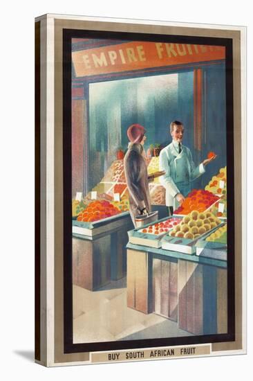 Buy South African Fruit, from the Series 'Empire Buying Makes Busy Factories', 1930-Austin Cooper-Premier Image Canvas