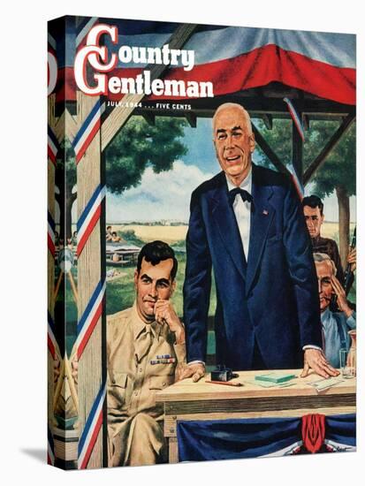 "Buy War Bonds," Country Gentleman Cover, July 1, 1944-W.W. Calvert-Premier Image Canvas