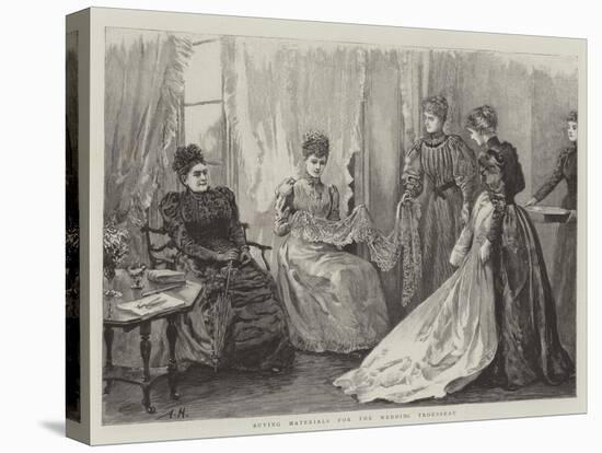 Buying Materials for the Wedding Trousseau-Arthur Hopkins-Premier Image Canvas