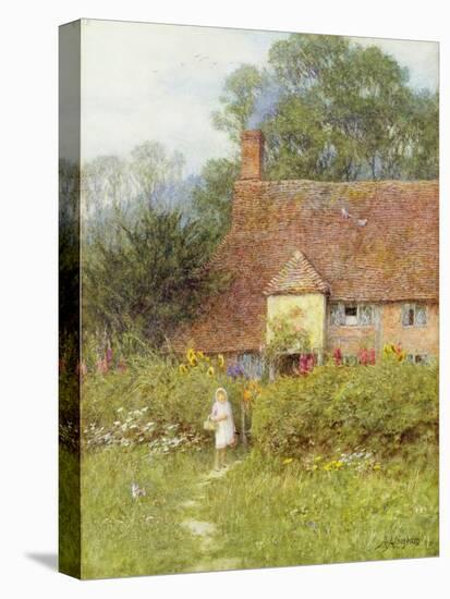 By the Cottage Gate-Helen Allingham-Premier Image Canvas