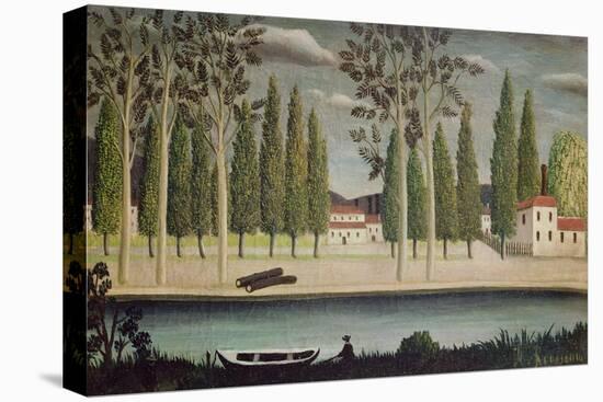 By the River, C.1890-Henri Rousseau-Premier Image Canvas