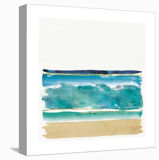 By the Sea II no Words-Jess Aiken-Stretched Canvas