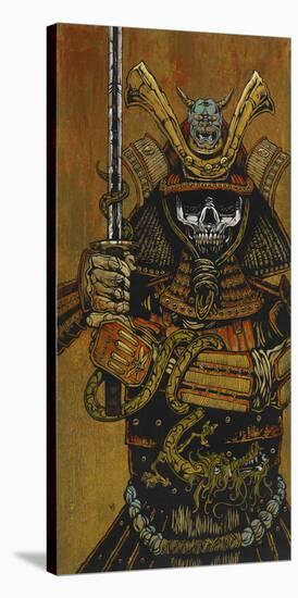 By the Sword of the the Samurai-David Lozeau-Stretched Canvas