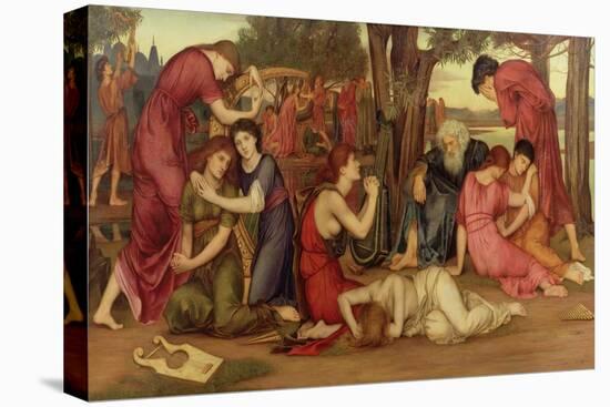 By the Waters of Babylon, 1882-83-Evelyn De Morgan-Premier Image Canvas