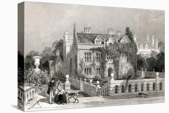 Byron, Newstead Abbey-D Buckle-Stretched Canvas