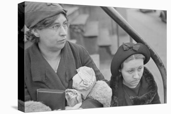 Bystanders in Bethlehem, Pennsylvania, 1936-Walker Evans-Premier Image Canvas