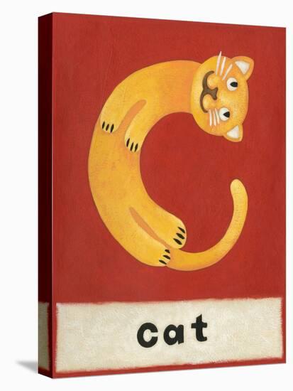 C is for Cat-Chariklia Zarris-Stretched Canvas