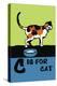 C is for Cat-Charles Buckles Falls-Stretched Canvas