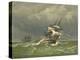 C19 Barque-Edward Duncan-Stretched Canvas