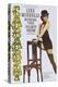 Cabaret, Italian poster, Liza Minnelli, 1972-null-Stretched Canvas