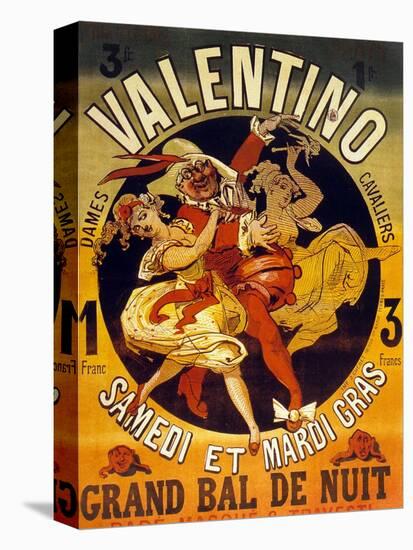 Cabaret Valentino Pour Un Grand Bal De Nuit Samedi Et Mardi Gras-null-Stretched Canvas