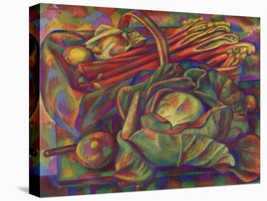 'Cabbage and Rhubarb (Savoy Green)', 1929 (1930)-Mark Gertler-Premier Image Canvas