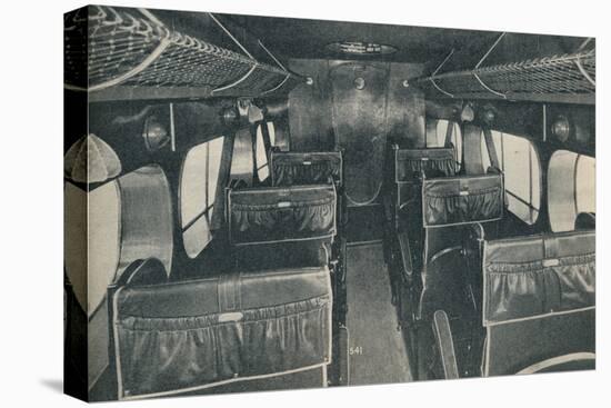 Cabin of a De Havilland DH86B biplane, c1934 (c1937)-Unknown-Premier Image Canvas