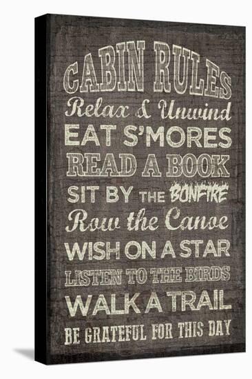 Cabin Rules-Erin Clark-Premier Image Canvas