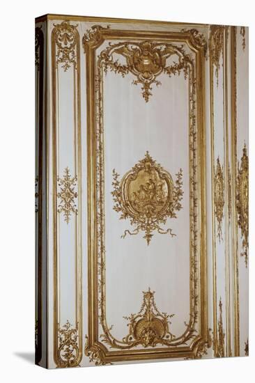 Cabinet intérieur du Roi Louis XV, détail des boiseries, décor 1760-null-Premier Image Canvas