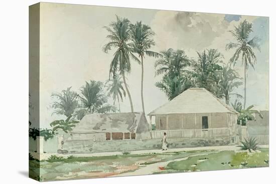 Cabins, Nassau, 1885-Winslow Homer-Premier Image Canvas