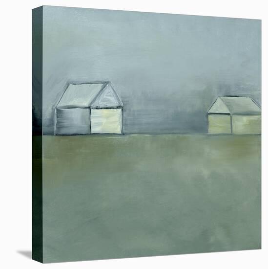 Cabins V-Sharon Gordon-Stretched Canvas