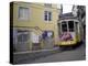 Cable Car in Narrow Streets, Lisbon, Portugal-Michele Molinari-Premier Image Canvas