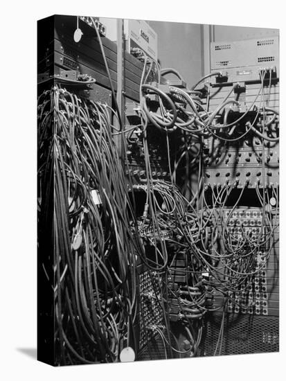 Cables on Early Computer-Jerry Cooke-Premier Image Canvas