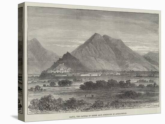 Cabul, the Capital of Shere Ali's Dominions in Afghanistan-null-Premier Image Canvas