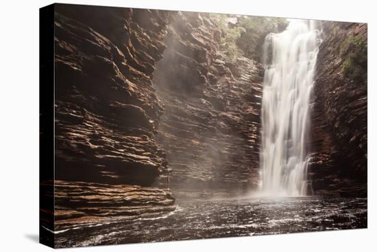 Cachoeira Buracao Waterfall in the Chapada Diamantina National Park-Alex Saberi-Premier Image Canvas