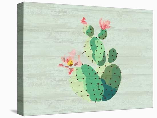 Cacti 1-Kimberly Allen-Stretched Canvas