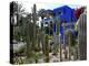 Cacti in the Majorelle Garden, Restored by the Couturier Yves Saint-Laurent, Marrakesh, Morocco-De Mann Jean-Pierre-Premier Image Canvas