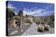 Cactus garden (Jardin de Cactus) by Cesar Manrique, UNESCO Biosphere Reserve, Guatiza, Spain-Markus Lange-Premier Image Canvas