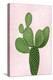 Cactus on Pink VIII-Mia Jensen-Stretched Canvas