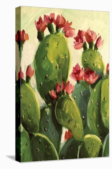 Cactus-Boho Hue Studio-Stretched Canvas