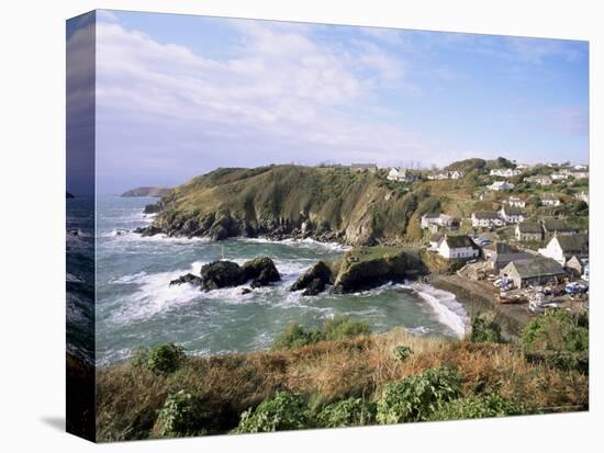 Cadgwith Harbour and Village, Cornwall, England, United Kingdom-Adam Woolfitt-Premier Image Canvas