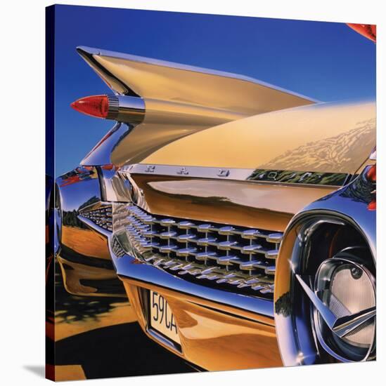 Cadillac Eldorado '59-Graham Reynold-Stretched Canvas