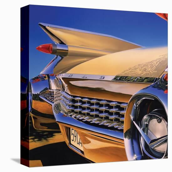 Cadillac Eldorado '59-Graham Reynold-Stretched Canvas