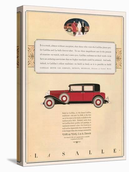 Cadillac, Magazine Advertisement, USA, 1931-null-Premier Image Canvas