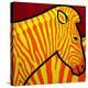 Cadmium Zebra-John Nolan-Premier Image Canvas