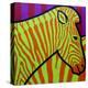 Cadmium Zebra-John Nolan-Premier Image Canvas