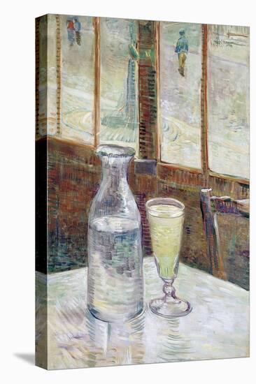 Caf‚ Table with Absinthe-Vincent van Gogh-Premier Image Canvas