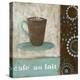 Café au Lait-Carol Robinson-Stretched Canvas