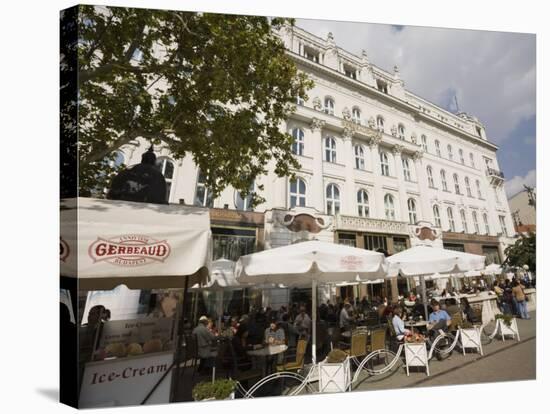 Cafe Gerbeaud, Budapest, Hungary, Europe-Jean Brooks-Premier Image Canvas