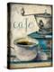 Cafe Latte 1-Kimberly Allen-Stretched Canvas