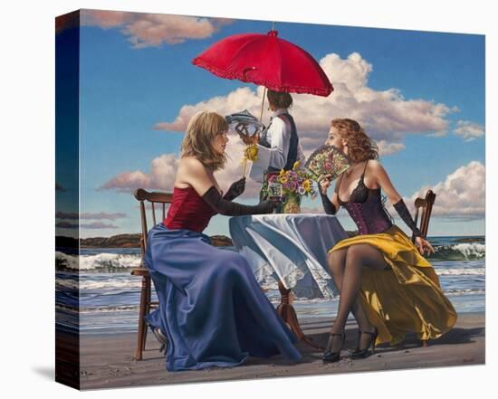 Cafe Oceanus-Paul Kelley-Stretched Canvas