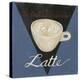 Café Parisienne Latte-Arnie Fisk-Stretched Canvas