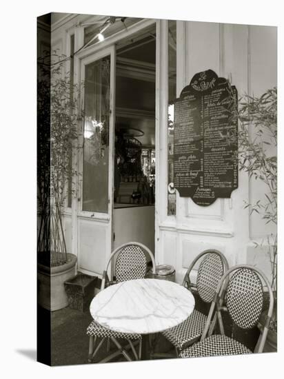 Cafe, Quai De L'Hotel De Ville, Marais District, Paris, France-Jon Arnold-Premier Image Canvas