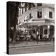 Cafe, Quai De L'Hotel De Ville, Marais District, Paris, France-Jon Arnold-Premier Image Canvas