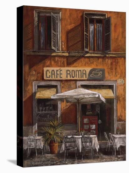 Cafe Roma-Malcolm Surridge-Stretched Canvas