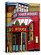Cafe Rouge Queensway, London-Anna Siena-Premier Image Canvas