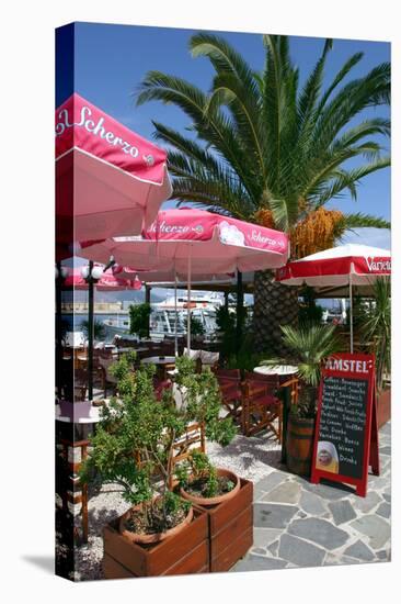 Cafe, Sami, Kefalonia, Greece-Peter Thompson-Premier Image Canvas