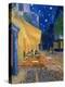 Cafe-terrace at night (Place du forum in Arles). Oil on canvas (1888) Cat. 232.-Vincent van Gogh-Premier Image Canvas