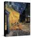 Cafe Terrace at Night-Vincent van Gogh-Stretched Canvas