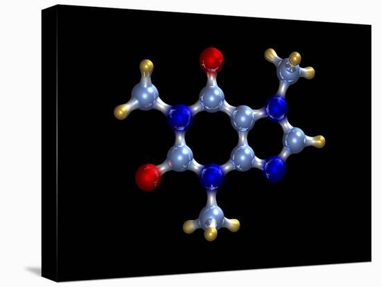 Caffeine Molecule-Dr. Mark J.-Premier Image Canvas